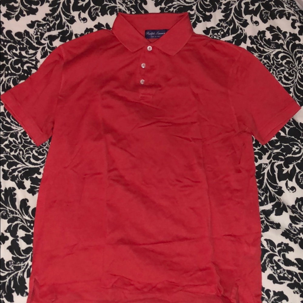 Ralph Lauren purple label Red Polo